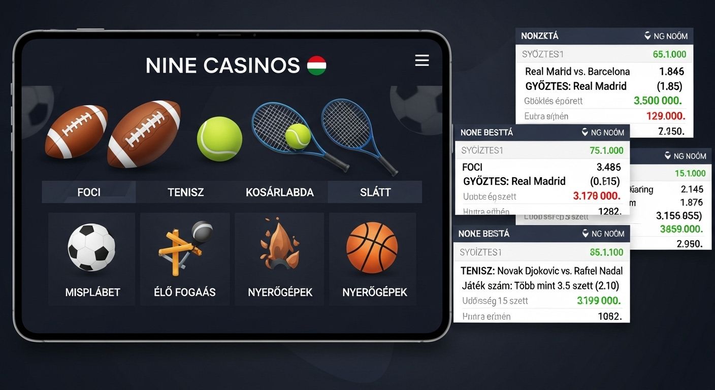 Fogadási lehetőségek és piacok in-play betting