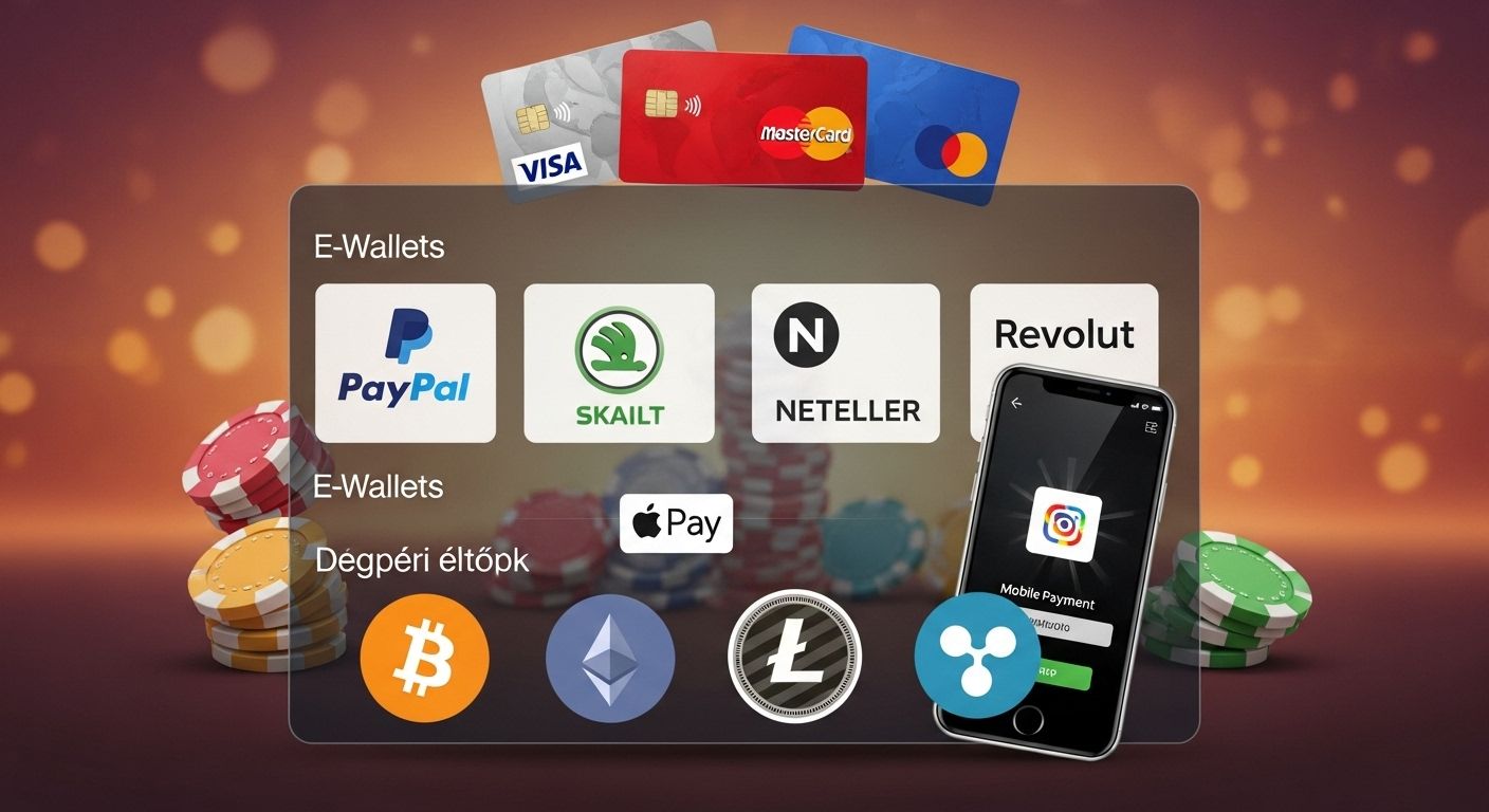 Elérhető befizetési módok crypto deposit casino