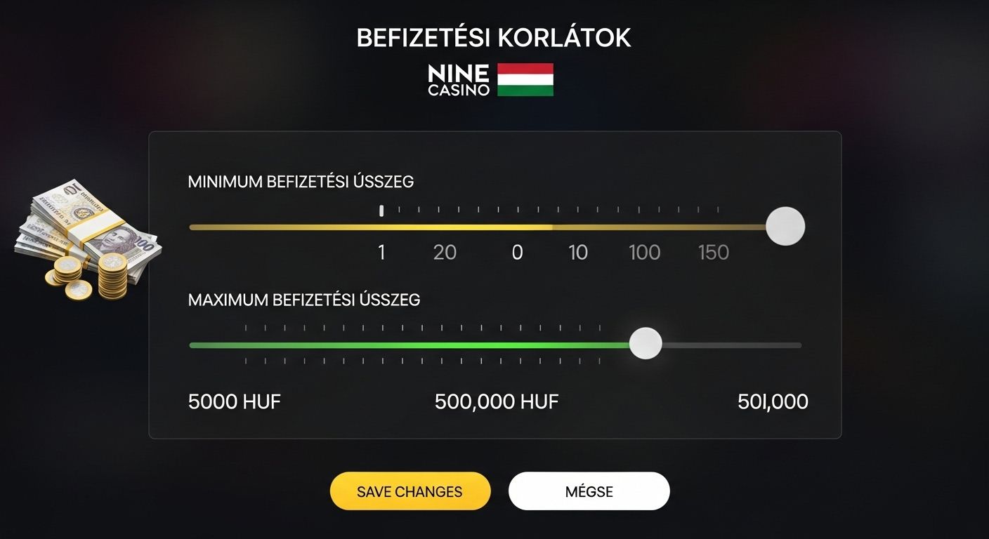 Befizetési limitek deposit guide