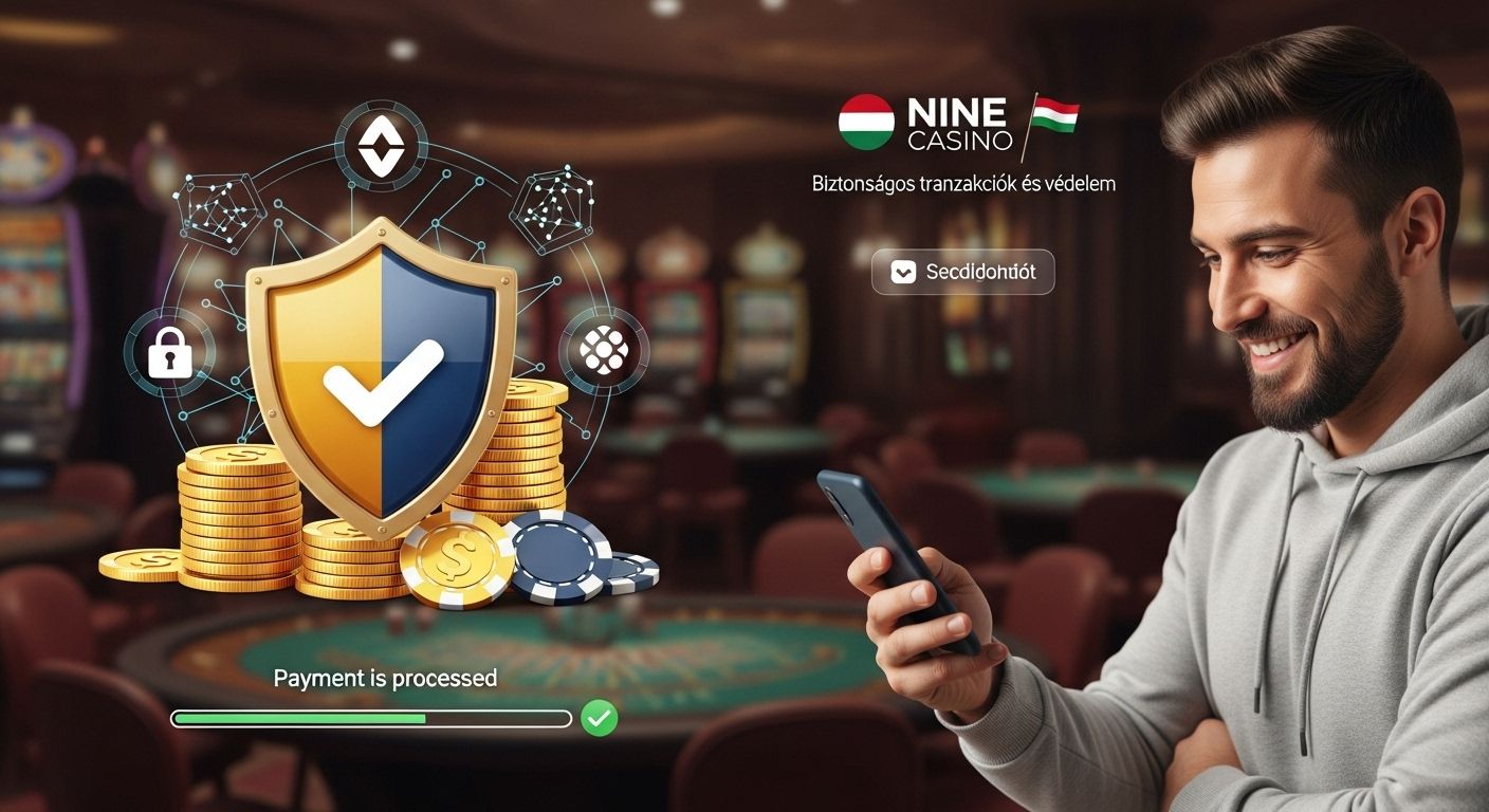 Biztonságos tranzakciók és védelem secure casino transactions